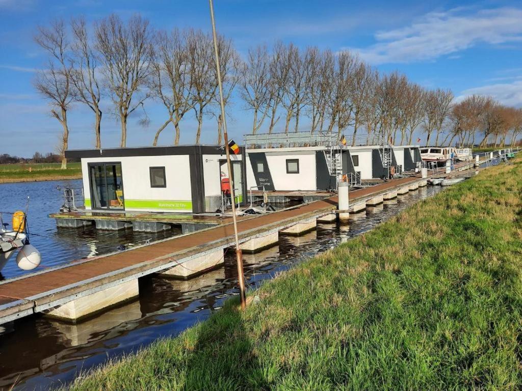 Houseboat Tiny Griffin Hotel Nieuwpoort Exterior foto