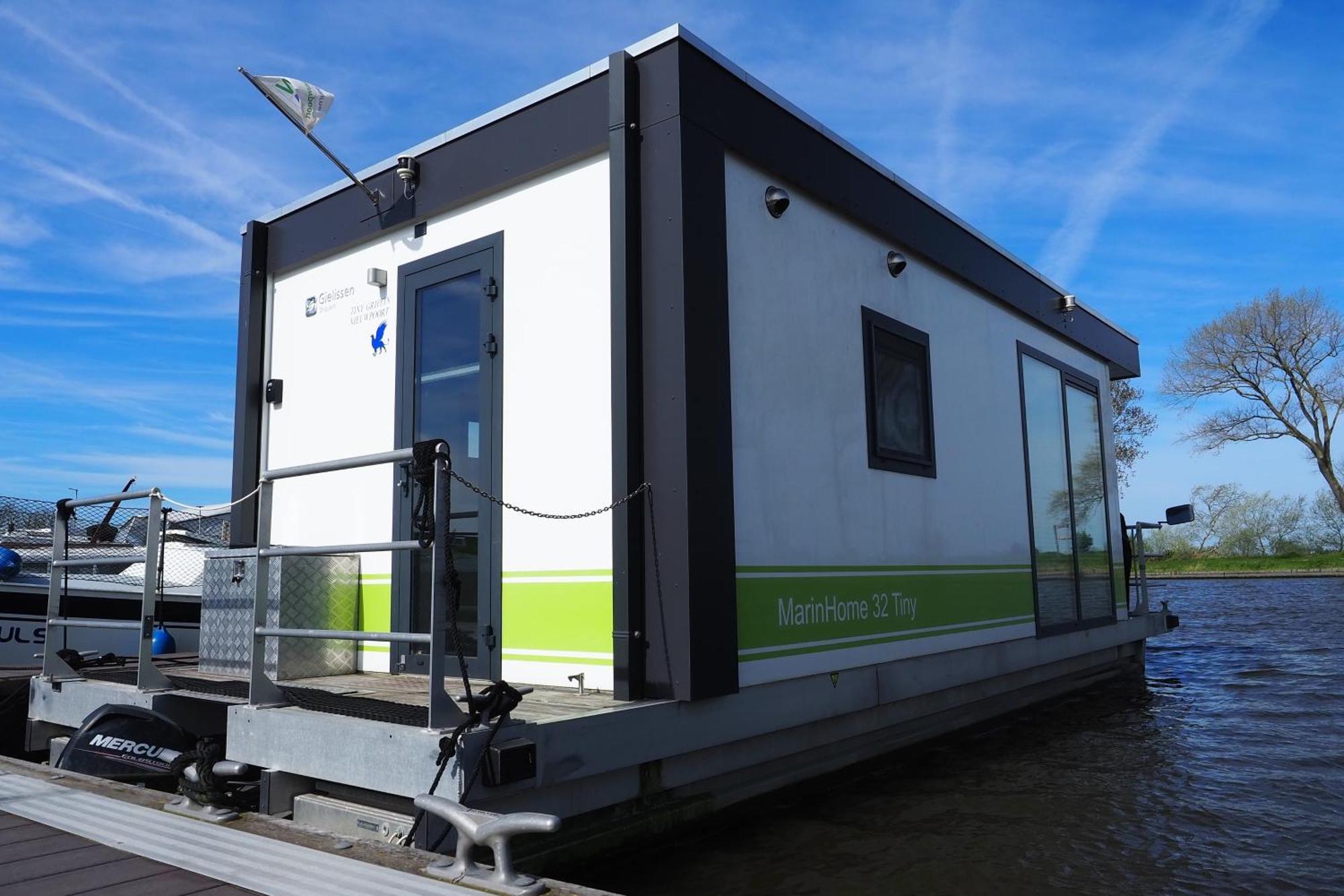 Houseboat Tiny Griffin Hotel Nieuwpoort Exterior foto